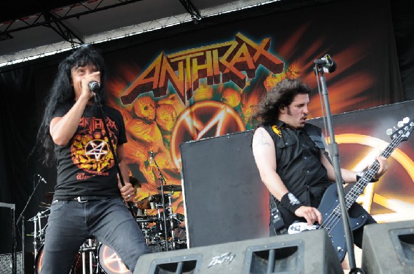 Anthrax at Mayhem Festival 2012 Gexa Energy Pavilion Dallas Texas 07/10/201