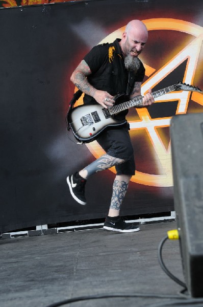 Anthrax at Mayhem Festival 2012 Gexa Energy Pavilion Dallas Texas 07/10/201