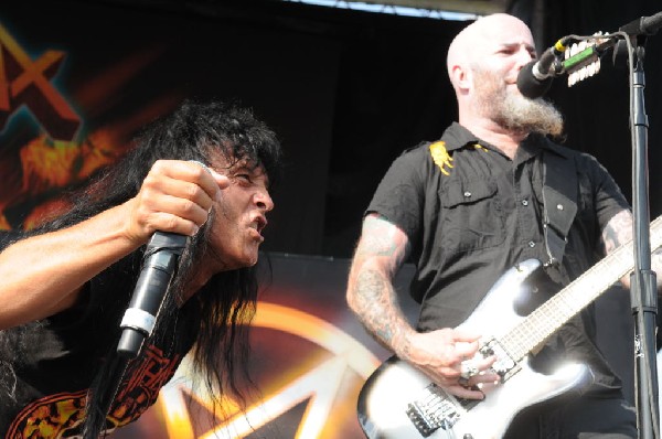 Anthrax at Mayhem Festival 2012 Gexa Energy Pavilion Dallas Texas 07/10/201