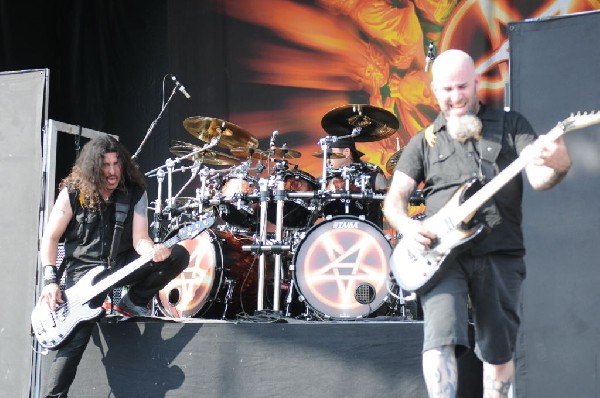 Anthrax at Mayhem Festival 2012 Gexa Energy Pavilion Dallas Texas 07/10/201