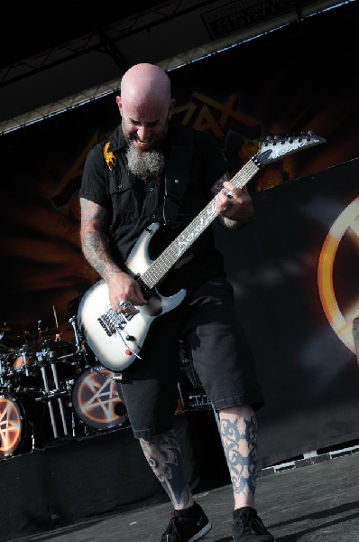 Anthrax at Mayhem Festival 2012 Gexa Energy Pavilion Dallas Texas 07/10/201