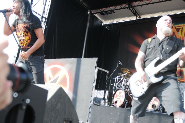 Anthrax at Mayhem Festival 2012 Gexa Energy Pavilion Dallas Texas 07/10/201
