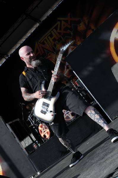 Anthrax at Mayhem Festival 2012 Gexa Energy Pavilion Dallas Texas 07/10/201
