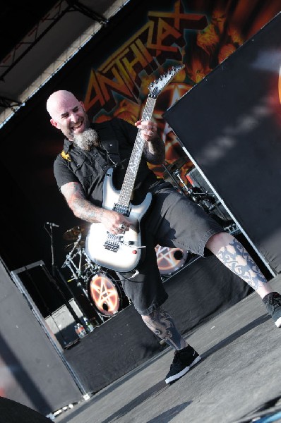 Anthrax at Mayhem Festival 2012 Gexa Energy Pavilion Dallas Texas 07/10/201