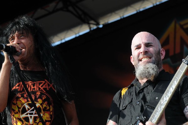 Anthrax at Mayhem Festival 2012 Gexa Energy Pavilion Dallas Texas 07/10/201