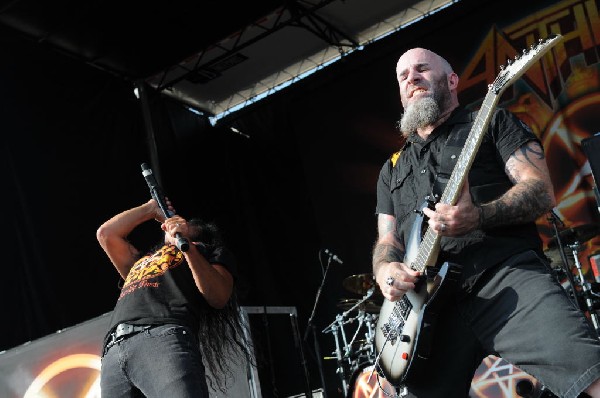 Anthrax at Mayhem Festival 2012 Gexa Energy Pavilion Dallas Texas 07/10/201
