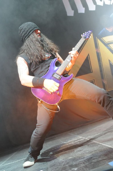 Anthrax at AT&T Center, San Antonio, Texas, 09/25/10 Second night of Am