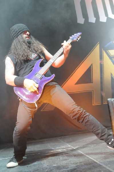 Anthrax at AT&T Center, San Antonio, Texas, 09/25/10 Second night of Am