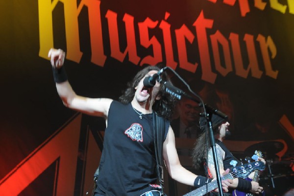 Anthrax at AT&T Center, San Antonio, Texas, 09/25/10 Second night of Am