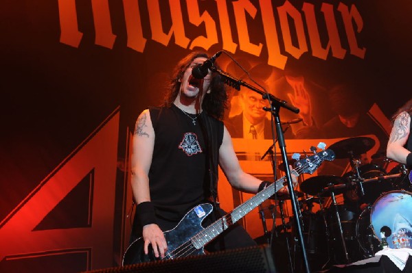 Anthrax at AT&T Center, San Antonio, Texas, 09/25/10 Second night of Am