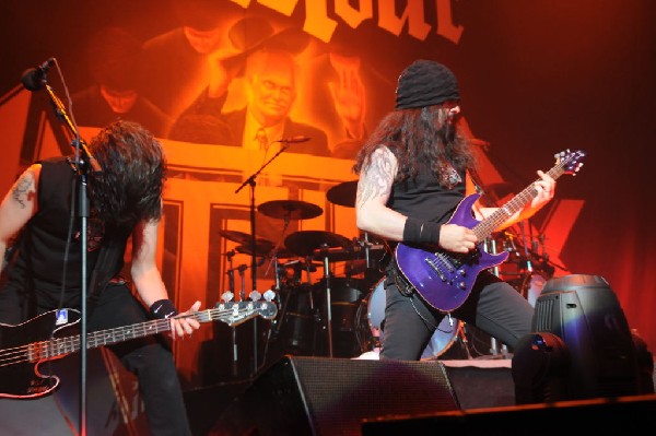 Anthrax at AT&T Center, San Antonio, Texas, 09/25/10 Second night of Am