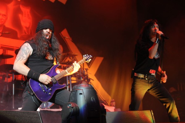Anthrax at AT&T Center, San Antonio, Texas, 09/25/10 Second night of Am