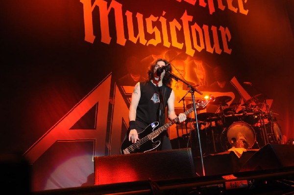 Anthrax at AT&T Center, San Antonio, Texas, 09/25/10 Second night of Am