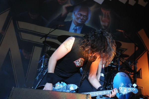Anthrax at AT&T Center, San Antonio, Texas, 09/25/10 Second night of Am