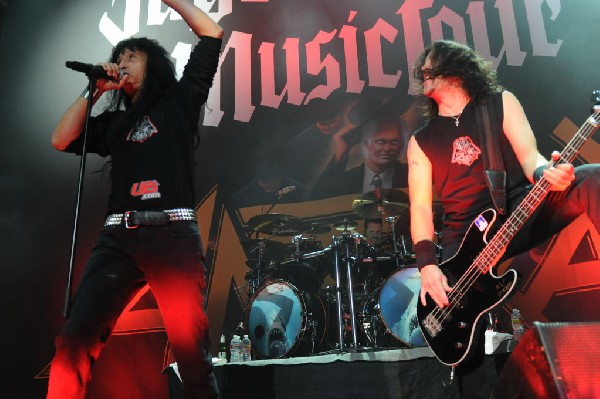 Anthrax at AT&T Center, San Antonio, Texas, 09/25/10 Second night of Am