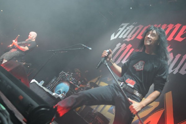 Anthrax at AT&T Center, San Antonio, Texas, 09/25/10 Second night of Am