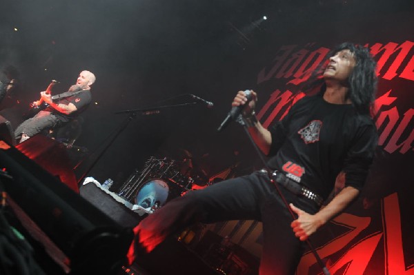 Anthrax at AT&T Center, San Antonio, Texas, 09/25/10 Second night of Am