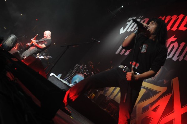 Anthrax at AT&T Center, San Antonio, Texas, 09/25/10 Second night of Am