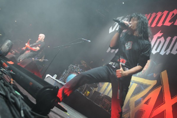Anthrax at AT&T Center, San Antonio, Texas, 09/25/10 Second night of Am