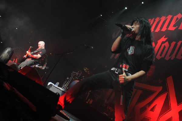 Anthrax at AT&T Center, San Antonio, Texas, 09/25/10 Second night of Am