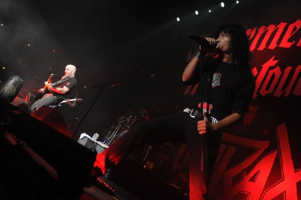 Anthrax at AT&T Center, San Antonio, Texas, 09/25/10 Second night of Am