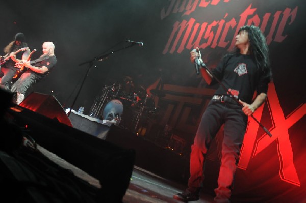 Anthrax at AT&T Center, San Antonio, Texas, 09/25/10 Second night of Am