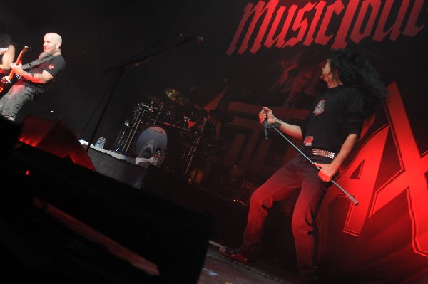 Anthrax at AT&T Center, San Antonio, Texas, 09/25/10 Second night of Am