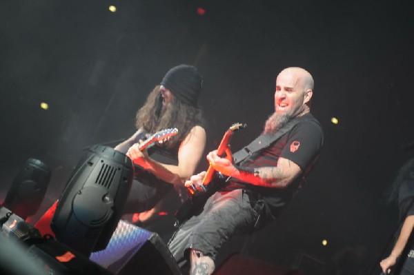 Anthrax at AT&T Center, San Antonio, Texas, 09/25/10 Second night of Am