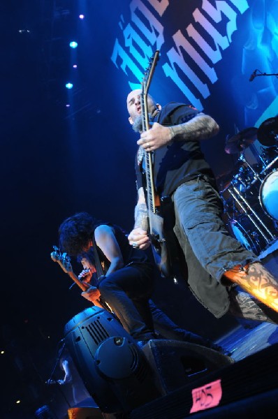 Anthrax at AT&T Center, San Antonio, Texas, 09/25/10 Second night of Am