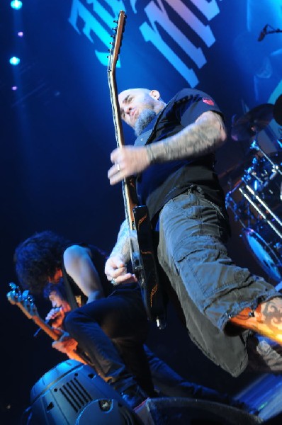 Anthrax at AT&T Center, San Antonio, Texas, 09/25/10 Second night of Am