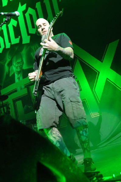 Anthrax at AT&T Center, San Antonio, Texas, 09/25/10 Second night of Am