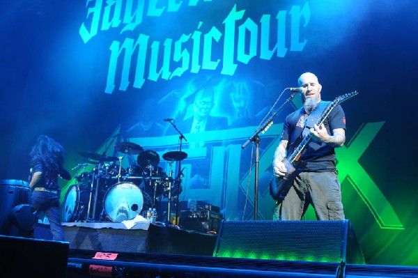 Anthrax at AT&T Center, San Antonio, Texas, 09/25/10 Second night of Am