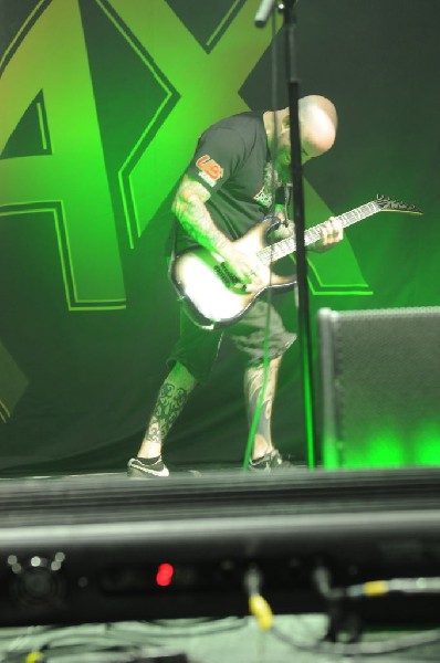 Anthrax at AT&T Center, San Antonio, Texas, 09/25/10 Second night of Am