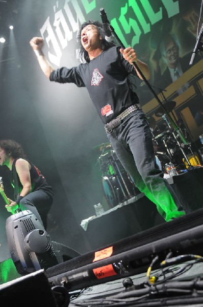 Anthrax at AT&T Center, San Antonio, Texas, 09/25/10 Second night of Am