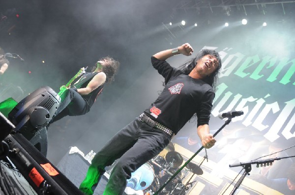 Anthrax at AT&T Center, San Antonio, Texas, 09/25/10 Second night of Am