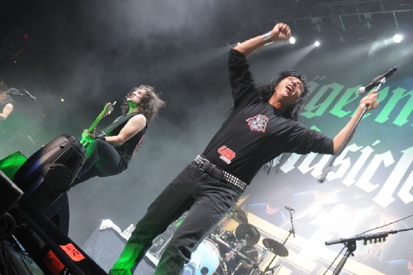 Anthrax at AT&T Center, San Antonio, Texas, 09/25/10 Second night of Am