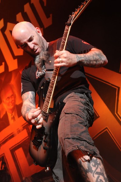 Anthrax at AT&T Center, San Antonio, Texas, 09/25/10 Second night of Am