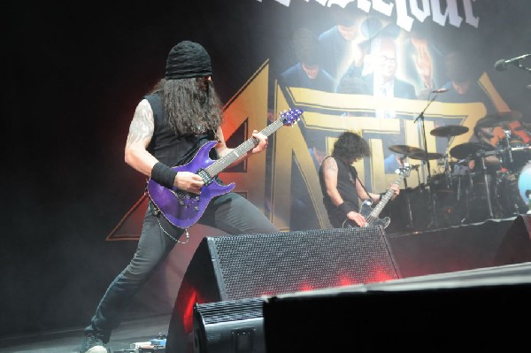 Anthrax at AT&T Center, San Antonio, Texas, 09/25/10 Second night of Am