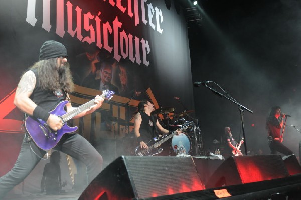 Anthrax at AT&T Center, San Antonio, Texas, 09/25/10 Second night of Am