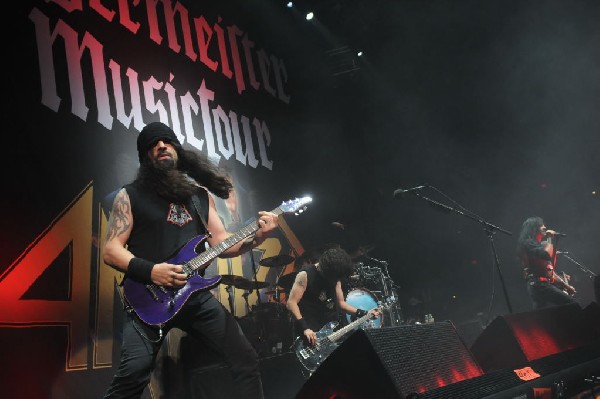 Anthrax at AT&T Center, San Antonio, Texas, 09/25/10 Second night of Am