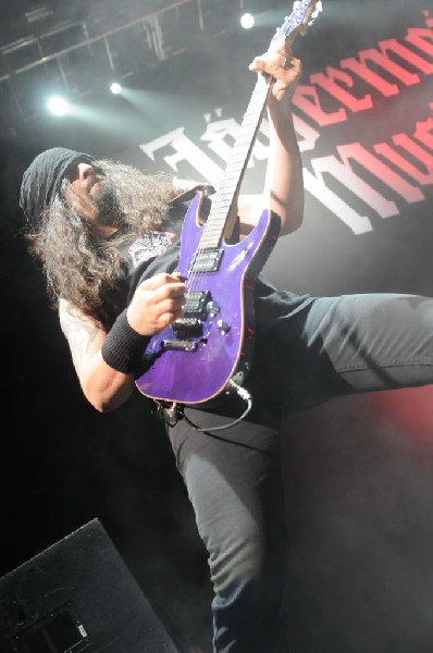 Anthrax at AT&T Center, San Antonio, Texas, 09/25/10 Second night of Am