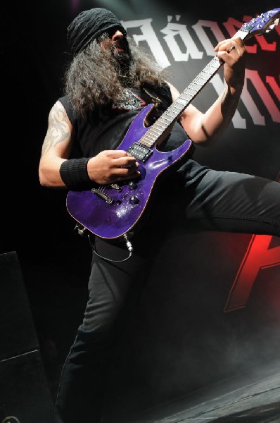 Anthrax at AT&T Center, San Antonio, Texas, 09/25/10 Second night of Am