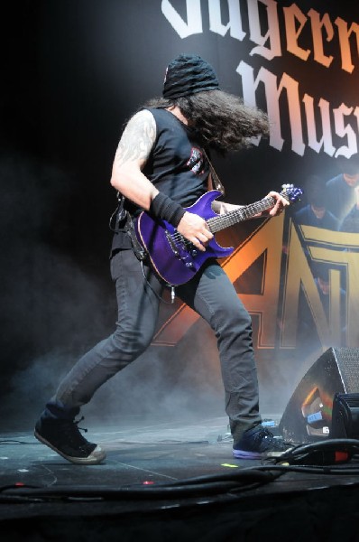 Anthrax at AT&T Center, San Antonio, Texas, 09/25/10 Second night of Am