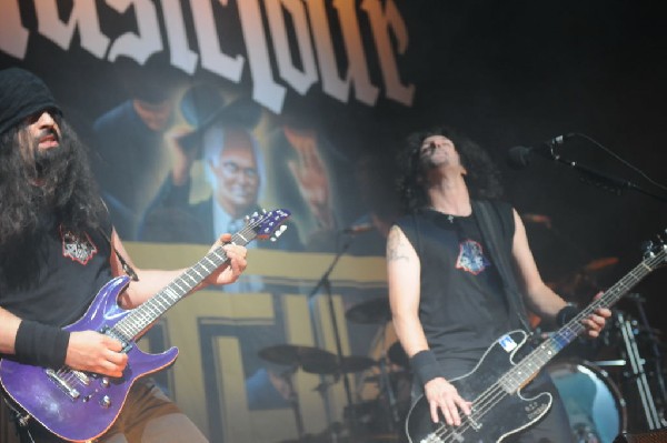 Anthrax at AT&T Center, San Antonio, Texas, 09/25/10 Second night of Am