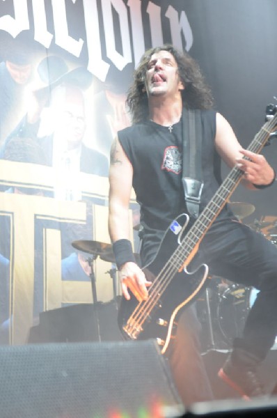 Anthrax at AT&T Center, San Antonio, Texas, 09/25/10 Second night of Am