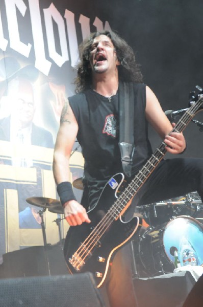 Anthrax at AT&T Center, San Antonio, Texas, 09/25/10 Second night of Am