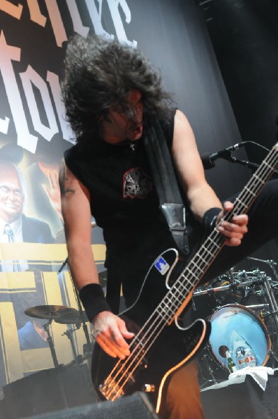 Anthrax at AT&T Center, San Antonio, Texas, 09/25/10 Second night of Am