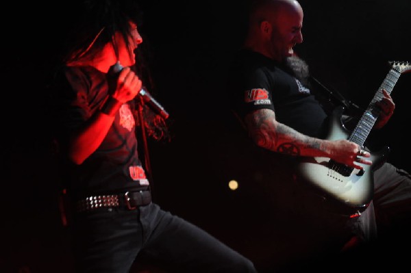 Anthrax at AT&T Center, San Antonio, Texas, 09/25/10 Second night of Am