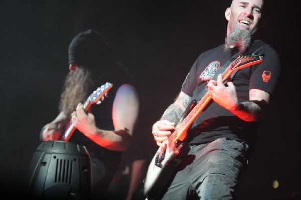 Anthrax at AT&T Center, San Antonio, Texas, 09/25/10 Second night of Am