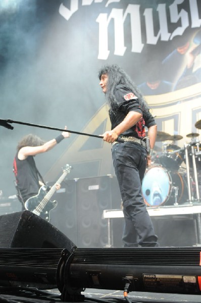 Anthrax at Superpages.com Center, Dallas Texas, 09/24/10 Opening night of A